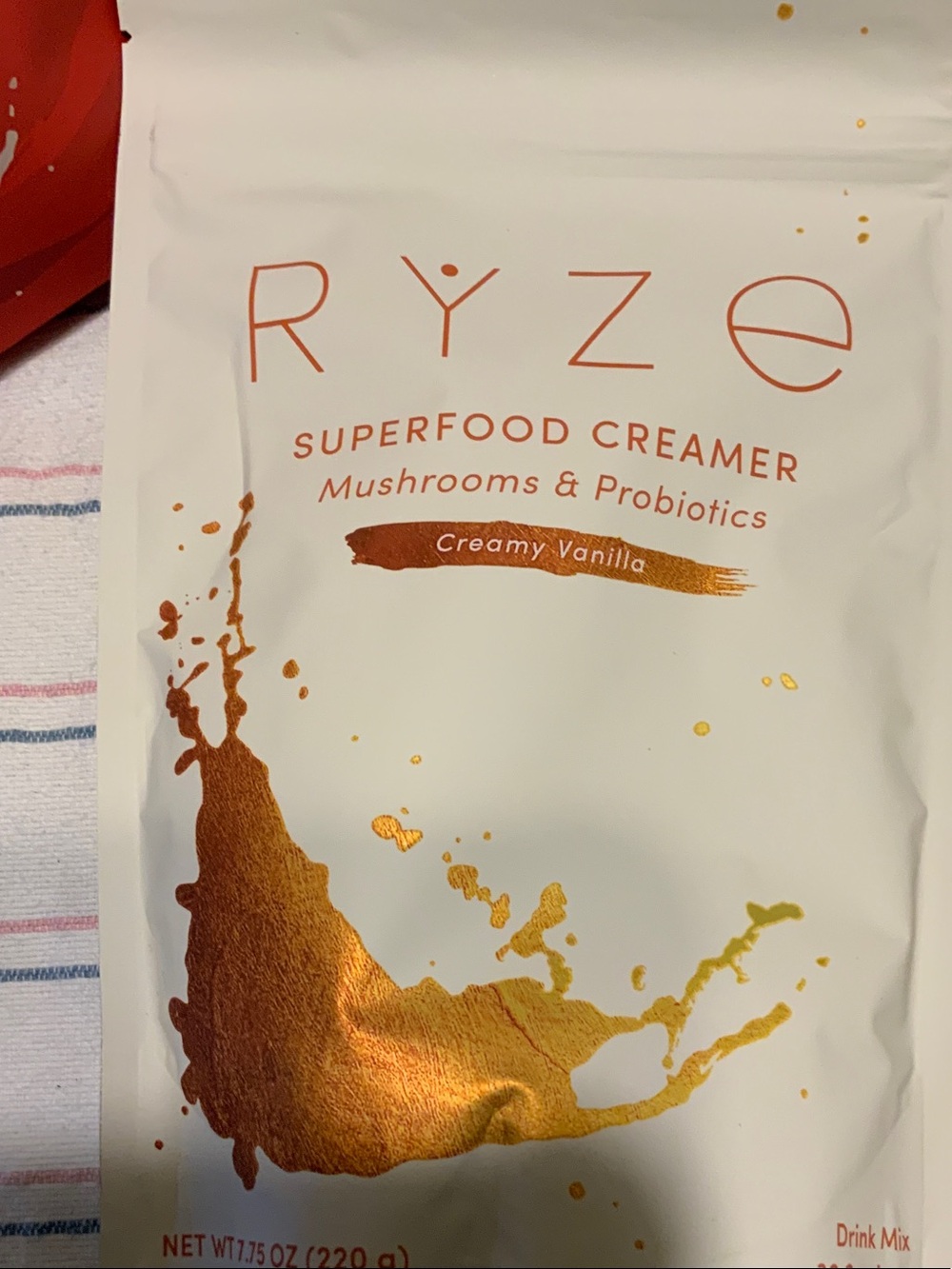 Creamy Vanilla Superfood Creamer - White & Copper